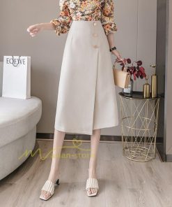 スカート | ボトムス ロング ロングフロントスリット 春 夏 秋 冬 体系カバー Aライン 20代30代40代 通勤通学 カジュアル 無地人気 着痩せ レトロ風 2022