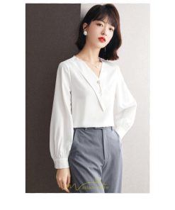 シャツ・ブラウス | ブラウス シャツ レディース 秋 冬 長袖 トップス 羽織り 上品 40代 30代 20代 おしゃれ キレイめ 可愛い 着痩せ お出かけ 旅行 上品 お出かけ オシャレ