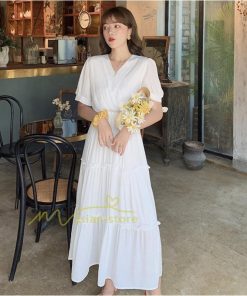 マキシ | ワンピース レディース 夏 40代 きれいめ 膝丈ワンピース 半袖 シフォンワンピ フリル ロング丈ワンピ オシャレ 着痩せ カジュアル 上品 上品 エレガント 新作