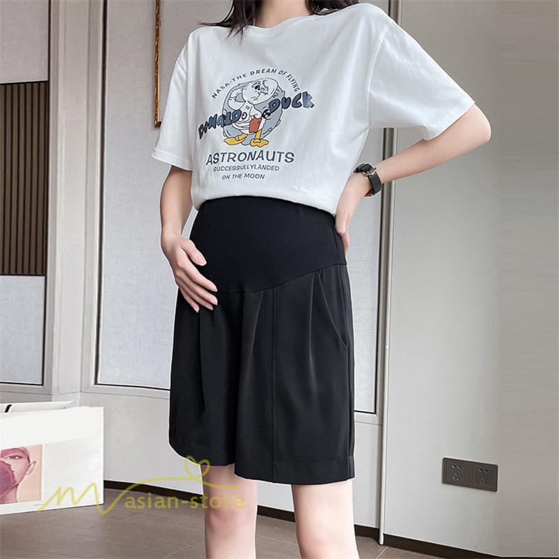 パンツ レギンス | マタニティ ショートパンツ 夏 サマーパンツ ハーフパンツ 通学 カジュアル パンツ マタニティパンツ おしゃれ ゆったり 妊婦服 上品 産後 ワイドパンツ 産前