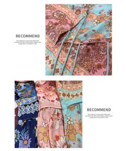 ミニ丈 | ワンピース レディース ワンピース長袖 夏秋ワンピ きれいめ 大人 森ガール 膝上 リゾート 花柄 おしゃれ デート 通勤 可愛い お呼ばれ シフォン