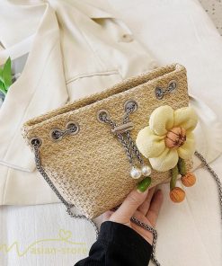 女性用バッグ | かごバッグ レディース カゴバッグ おしゃれ 夏バッグ 籠 バック 浴衣 ゆかた 軽い トートバッグ  軽量 旅行 夏 30代 2022 40代 春 50代