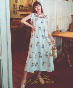 マキシ | ワンピース 夏 レディース リゾートワンピ ロングワンピース きれいめ 夏ワンピ エスニック 花柄 ノースリーブ 海外旅行 レトロ 夏服 ロング サマーワンピース