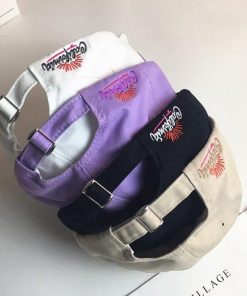 帽子 | ぼうし 刺しゅう入り ベーシック 小顔 おしゃれ レディース キャップ