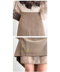 スカート | プリーツロング 春 夏 秋 マキシ ハイウエスト 着回し 20代30代40代 通勤通学 お出かけ エレガント カジュアル フェミニン 着痩せ オフィス