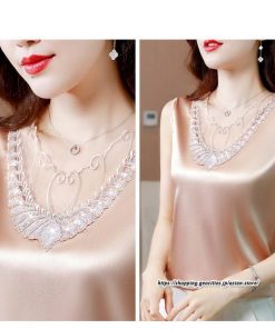 キャミソール タンクトップ | タンクトップ レディース 秋 秋服 レイヤード インナー ノースリーブ 重ね着 ベーシック 夏物 とろっと滑らかな肌触りの落ち感素材 夏秋物 春服 しわにくい