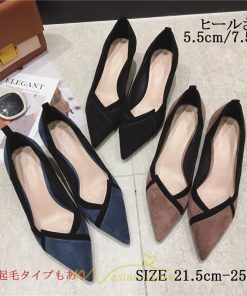 パンプス | 痛くない 歩きやすい 走れる 楽 ハイヒール レディース ポインテッドトゥ ピンヒール 履きやすい 疲れない 卒業式 黒  入学式 ブラック