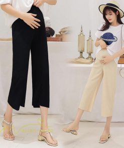パンツ レギンス | マタニティパンツ 7分丈 レディース 着痩せ ゆったり マタニティウェア サマーパンツ カジュアル ウエスト調整 妊婦 産前 新作 きれいめ 夏 パンツ おしゃれ