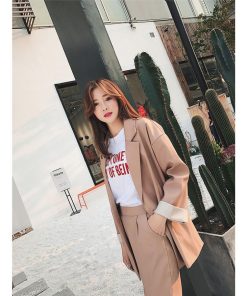 パンツスーツ | レディース 秋 春 テーラードジャケット カジュアルスーツ 30代40代 ゆったり 制服 OL フォーマル 事務服 オフィス