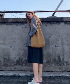 トートバッグ | ニット編み バッグ鞄かばん