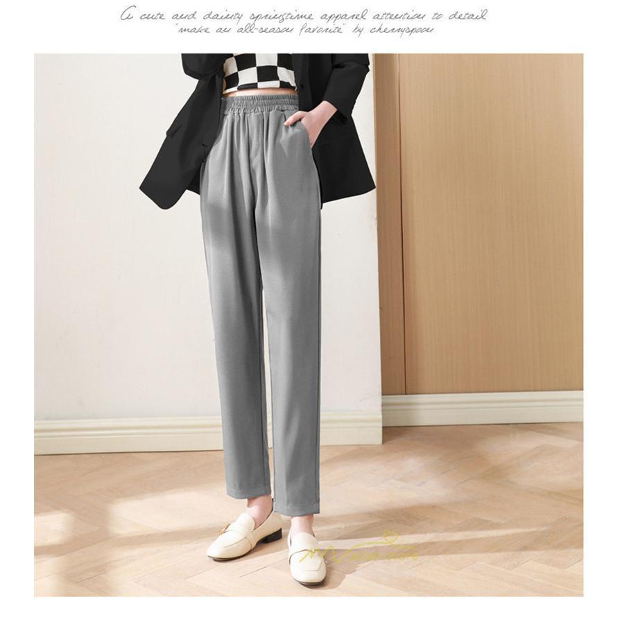 スラックス | スラックスパンツ レディース 九分丈 通勤 ストレートズボン ボトムス ビジネス おしゃれ オフィス フォーマル 美脚 ハイウエスト OL 着痩せ 就職