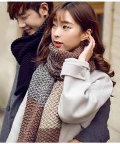 マフラー | 大判 カップル ストール 厚手 お揃い ペア 男女兼用レディース