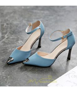 パンプス | ハイヒール ポインテッドトゥ ヒール5cm7cm8.5cm パーティー フォーマル ストラップ ピンヒール 大きいサイズ 歩きやすい 靴 結婚式 パーティ