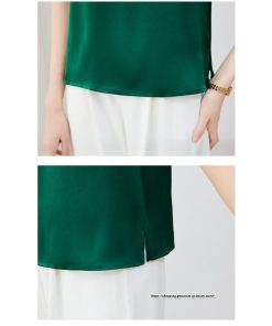 キャミソール タンクトップ | タンクトップ レディース 秋 秋服 レイヤード インナー ノースリーブ 重ね着 夏秋物 ベーシック しわにくい とろっと滑らかな肌触りの落ち感素材 Vネック