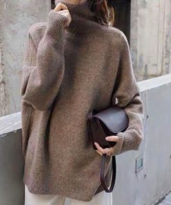 ニット・セーター | タートルネックニット レディース 秋冬服