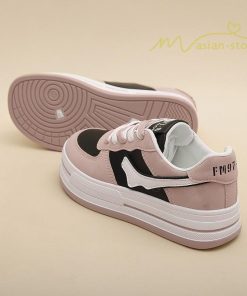 スニーカー | 厚底レディース 4cmヒール 靴 軽量 歩きやすい 疲れにくい 美脚 ナースシューズ 疲れない 25cm ウォーキングシューズ おしゃれ