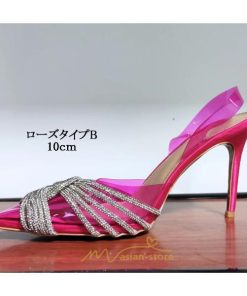 パンプス | サンダル レディース ヒール 歩きやすい 疲れ ない ハイヒール 春 夏 シューズ 靴 女性 大人 キャバ おしゃれ パーティー 大きいサイズ 痛くない 履きやすい