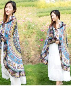 マフラー | 薄手 ラウンド型 大判 ストール レディース 大判 ストール 柄物 サークルストール 春夏