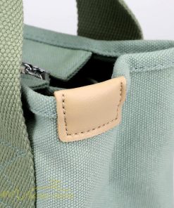 女性用バッグ | ミニトートバッグ レディース 仕切り キャンバス 帆布 ランチバッグ シンプル おしゃれ 通勤 通学 3つ仕切り マザーズバッグ かわいい おしゃれ 収納 多機能