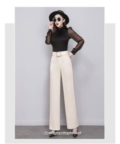 チノ・テーパード・ジョガー・スキニーパン | ワイドパンツ 秋 冬 レディース ボトムス ガウチョパンツ ゆったり フレアパンツ 40代 50代 30代 秋冬 トレンド 送料無料 オシャレ カジュアル 韓国 可愛い