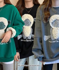 パーカー | トレーナー レディース スウェット 大きいサイズ 韓国 トップス 長袖 おしゃれ 無地 秋冬 送料無料 裏起毛 部屋着 防寒 ゆったり ルームウェア 厚手