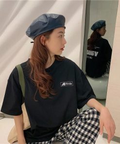ｔシャツ・カットソー | ロングTシャツ 大きいサイズTシャツ ビッグTシャツ レディーストップス ゆったりTシャツ 可愛い コットン上着 2020春夏 黒 3色 カジュアル おしゃれ