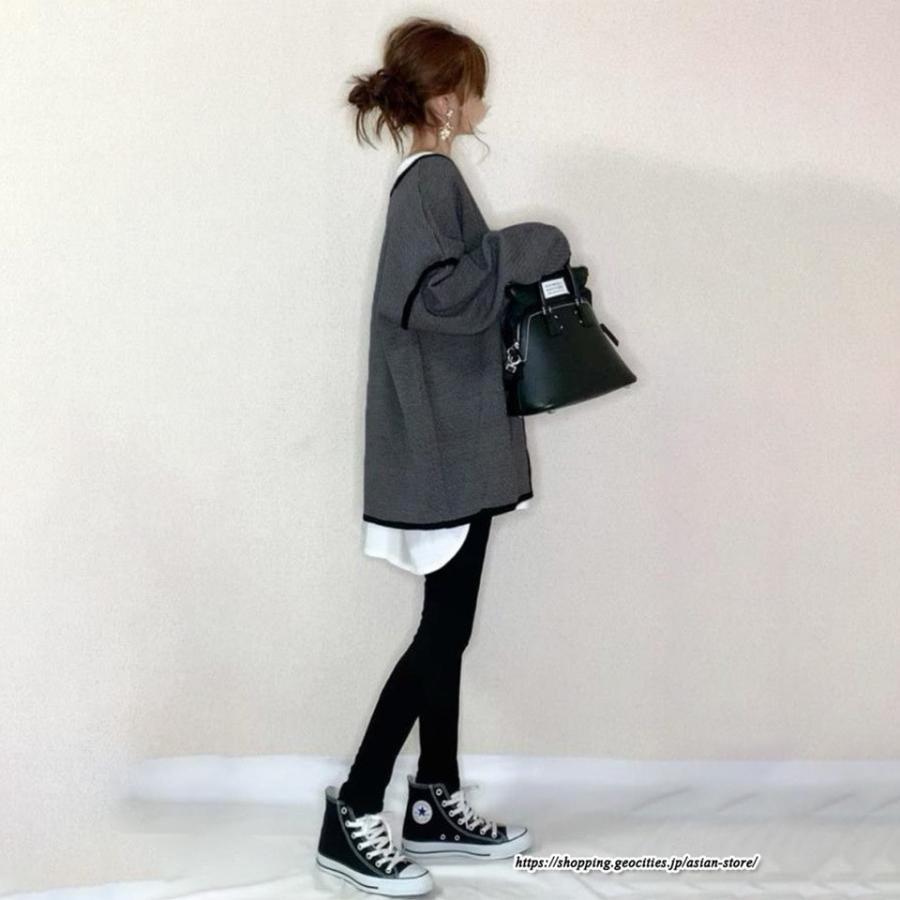 カーディガン | 秋冬 レディース 長袖 アウター 羽織り ツイード ノーカラー ツイードノーカラーゆったり トップス カーディ 楽チン