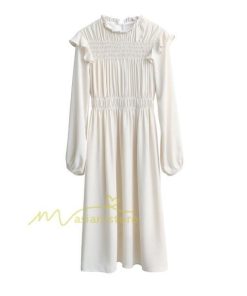 マキシ | ワンピース レディース ゆったり 長袖 オシャレ 呼ばれ 韓国風 二次会 同窓会 通勤 ロング丈 新春 ロング 着痩せ エレガント きれいめ 20代30代40代 体型カバー