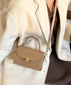 ショルダーバッグ | レトロショルダーバッグPUレザー2way