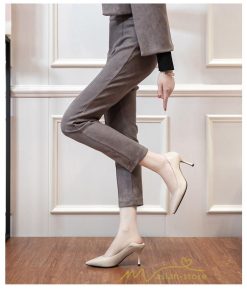 パンプス | 大きいサイズ 走れる ヒール 5cm 7cm レディース 結婚式 通勤 二次会 小さいサイズ ハイヒール 20.5cm 26.5cm ミドルヒール ポインテッドトゥ