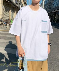 Tシャツ | Tシャツ メンズ 半袖 カットソー 切り替え 重ね着風 夏新作 サマー ファッション メンズスタイル カジュアル 大きいサイズ 夏 格好いい クルーネック