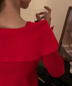 ニット・セーター | ビッグリボンニットトップスレディース秋冬