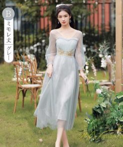 大人 | パーティードレス 結婚式 ワンピース ドレス 女性 フォーマルドレス フォーマル 服 お呼ばれ 服装 上品 二次会 20代 エレガント 30代 40代