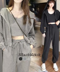 セットアップ | スウェット 3点セット レディース韓国