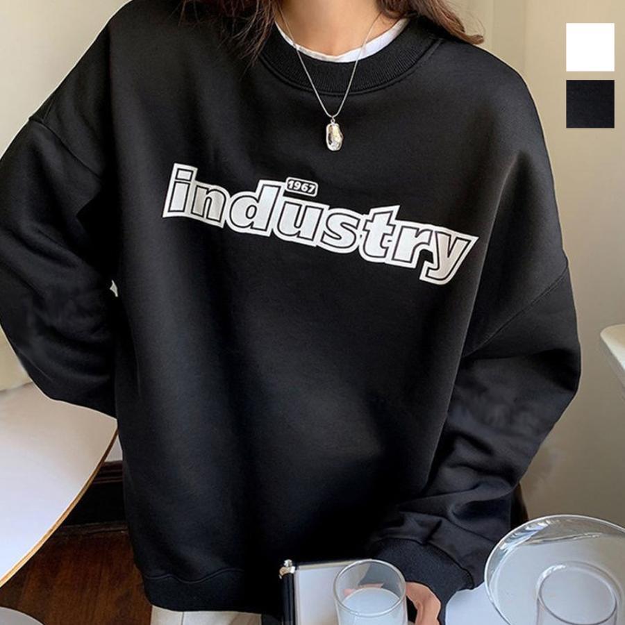 Tシャツ・カットソー | 裏起毛スウェット トレーナー レディース