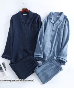 パジャマ　ルームウェア | パジャマ メンズ 前開き 長袖 秋新作 春 秋 綿糸 上下セット 男性 薄手 ルームサプリ セットアップ 大きいサイズ 無地 ルームウェア おしゃれ シンプル