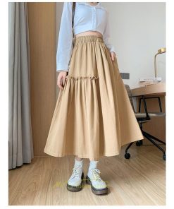 スカート | フレアロング レディース ボトムス ロングAライン ミモレ丈 かっこいい ハイウエスト オシャレ キレイめ 着痩せ