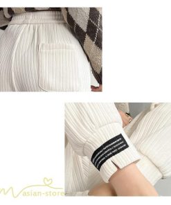 チノ・テーパード・ジョガー・スキニーパン | テーパードパンツ 厚手 裏起毛 レディース パンツ ロング丈 着痩せ ウエストゴム 秋冬コーデ 白 黒 おしゃれ ハイウエスト 暖かい 防寒 カジュアルパンツ