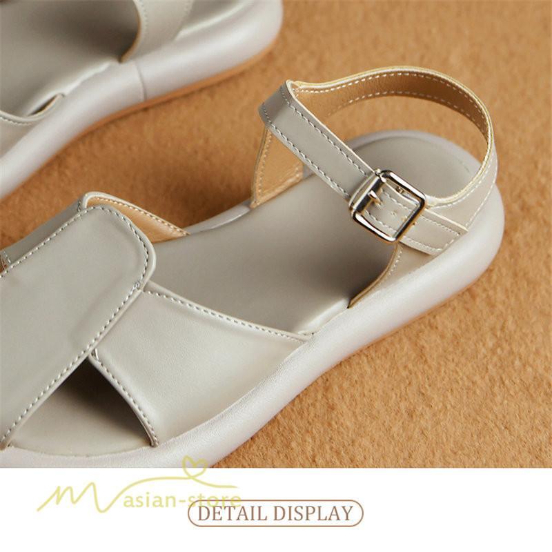 サンダル ミュール | サンダル レディース 夏サンダル サマーサンダル 美脚 ベルトデザイン サマーシューズ 楽なサンダル おしゃれ トレンド 2022 ふんわりした カジュアル