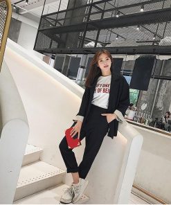 パンツスーツ | レディース 秋 春 テーラードジャケット カジュアルスーツ 30代40代 ゆったり 制服 OL フォーマル 事務服 オフィス