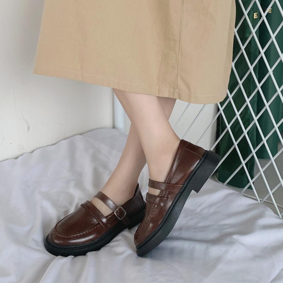 ショートブーツ | ローファー レディース 靴 厚底 オックスフォード 通学 パンプス 歩きやすい ローヒール