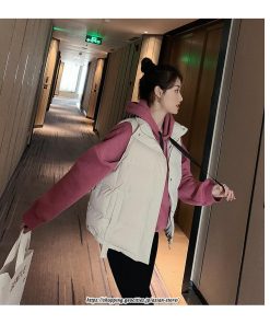 コート・ジャケット | 中綿ベスト レディース ダウンベスト 痩せ着 シンプル ショート丈 ダウンコート 秋 冬 暖かい 防寒着 大きいサイズ アウター おしゃれ