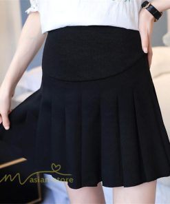 スカート | ミニマタニティウェア レディース プリーツ可愛い 夏 マタニティきれいめ マタニティ マタニティ ウエスト調整 おしゃれ