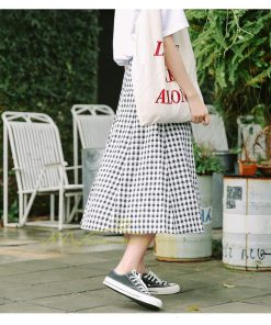 スカート | チェック柄 ロング丈 フレア ボトムス レディース フェミニン デイリー 上品 20代30代40代50代 カジュアル 着痩せ お出かけ 体系カバー 通勤通学 夏物