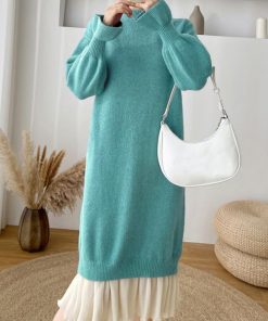 ワンピース | ニット ドッキングカジュアル