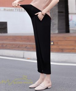 パンツ レギンス | パンツ マタニティ ワイドパンツ 着痩せ 無地 マタニティパンツ ウエスト調整 きれいめ 日常感 春 夏 新作 上品 カジュアル サマーパンツ マタニティウェア