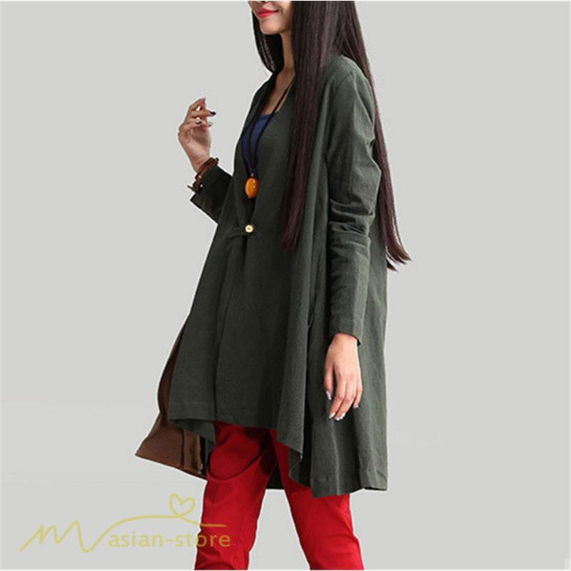 コート・ジャケット | コード レディース 秋 アウター きれいめ 大きいサイズ 長袖 Vネック 40代 50代 秋コーデ ジャケット ノーカラー 30代 シンプル 着回し 20代 前開き ゆったり