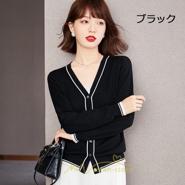 ニット・セーター | カーディガン レディース ニット 春 秋 長袖 トップス 50代 40代 30代 20代 可愛い カジュアル おしゃれ キレイめ お出かけ あったか ポケット 着痩せ