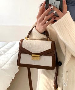 ショルダーバッグ | クロコ型押し 韓国風