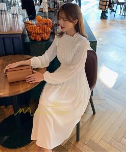 マキシ | ワンピース レディース ゆったり 長袖 オシャレ 呼ばれ 韓国風 二次会 同窓会 通勤 ロング丈 新春 ロング 着痩せ エレガント きれいめ 20代30代40代 体型カバー